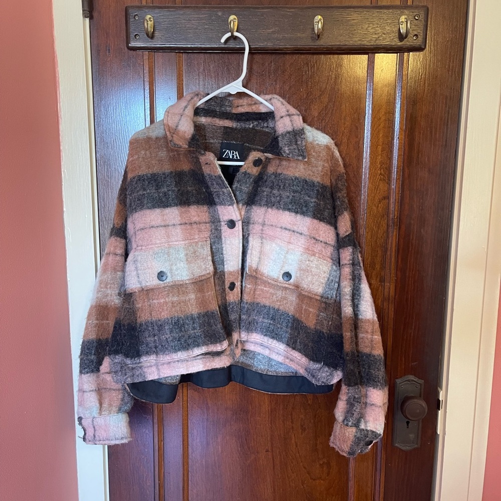 Zara Cropped Shacket
